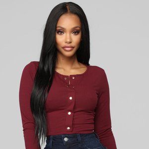 Long Sleeve Crop Top